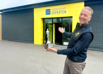 Garageportexperten är Årets Franchisekedja 2025 – ett erkännande för hela kedjan