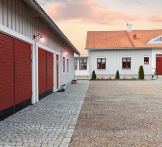 Slagport Solnedgång