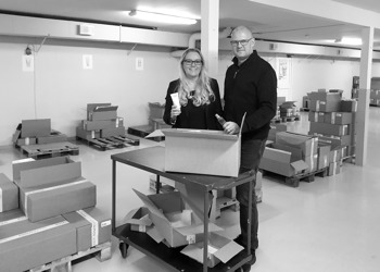 "Garaget är en bra första anhalt för företaget"