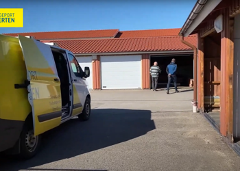 Följ med på ett portbyte i en BRF