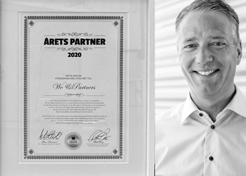 We & Partners tilldelas Garageportexpertens utmärkelse - Årets partner.