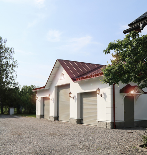 Takskjutport Ollesgarage