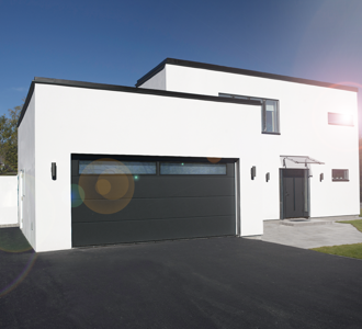 Modern Villa, Kontrast Fönster Solkatt