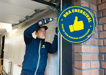 Så väljer du en energismart garageport