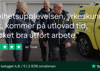 Ett högt betyg, ett starkt förtroende
